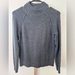 Banana Republic Charcoal Turtleneck Sweater